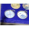 Image 4 : Gold Plated Royal Air Force Commemorative Coin Set in Display Case