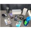Image 1 : Electronics and Accessories Lot with PlayStation 2 Game, Speakers, Smart Devices