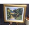 Image 13 : Decorative Home Decor Lot With Artwork, Plates, Figurines, and Crystal Accents