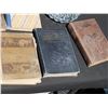 Image 6 : Vintage Books, Glass Storage Jars, and Cut Glass Bowl