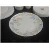 Image 4 : Arcopal Opal Glass 20-Piece Dinnerware Set With Floral and White Patterns