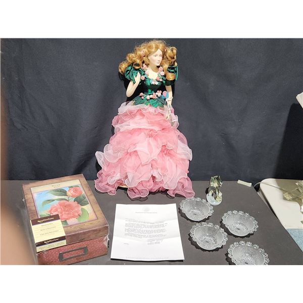 Franklin Heirloom Dolls Rose Princess Porcelain Doll, and more