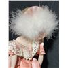Image 9 : Gibson Girl Bridesmaid Porcelain Doll with Accessories and Decor