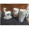 Image 13 : Decorative Mugs, Jewelry, Porcelain Unicorn, Glassware, Removable Sunflower Wall Stickers
