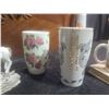Image 15 : Decorative Mugs, Jewelry, Porcelain Unicorn, Glassware, Removable Sunflower Wall Stickers