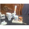 Image 16 : Decorative Mugs, Jewelry, Porcelain Unicorn, Glassware, Removable Sunflower Wall Stickers