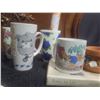 Image 17 : Decorative Mugs, Jewelry, Porcelain Unicorn, Glassware, Removable Sunflower Wall Stickers