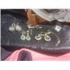 Image 12 : Decorative Collectibles and Jewelry Lot With Wall Art, Plates, Heart Glass Frame, Apparel