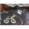 Image 17 : Decorative Collectibles and Jewelry Lot With Wall Art, Plates, Heart Glass Frame, Apparel