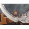 Image 19 : Decorative Collectibles and Jewelry Lot With Wall Art, Plates, Heart Glass Frame, Apparel