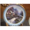 Image 20 : Decorative Collectibles and Jewelry Lot With Wall Art, Plates, Heart Glass Frame, Apparel