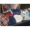 Image 2 : Women's Clothing Lot With Silver Jeans, Tops, Sweatshirt, and Accessories
