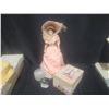 Image 2 : Franklin Heirloom Doll, Glass Bowls, Porcelain Dolphin Figurine, Keepsake Box