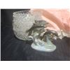 Image 5 : Franklin Heirloom Doll, Glass Bowls, Porcelain Dolphin Figurine, Keepsake Box