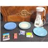 Image 1 : Hamilton Beach 10-Speed Blender with Assorted Plates and Kitchen Accessories