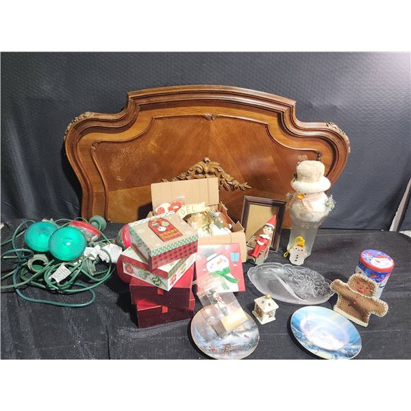 Christmas Decor, Collector Plates, Ornaments, and Holiday Items