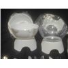 Image 9 : Kitchenware Lot With Flatware, Cat-Shaped Bowls, and Glassware