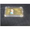 Image 4 : Disney 100 Years Wonder Princess 24K Gold Bar Set KL World Collection