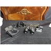 Image 1 : Konica C35 Film Camera With Hexanon Lens and Case Plus Two Binoculars