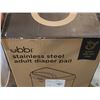 Image 2 : Ubbi Stainless Steel Adult Diaper Pail and MOBB 4" Adjustable Raised Toilet Seat