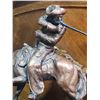 Image 2 : Austin Prod Inc 1978 Western Cowboy on Horseback Statue