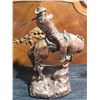 Image 5 : Austin Prod Inc 1978 Western Cowboy on Horseback Statue