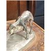 Image 3 : Jim Reno Western Cowboy and Calf Sculpture on Tooled Leather Base