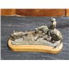 Image 1 : Jim Reno Bronze Western Cowboy and Calf Sculpture