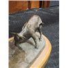 Image 3 : Jim Reno Bronze Western Cowboy and Calf Sculpture