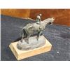Image 4 : 1978 T.A. Morton Trophy Bronze Horse and Jockey Sculpture WCRA