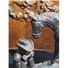 Image 3 : Austin Prod Inc Cowboy and Horse Bronze Finish Sculpture