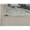 Image 8 : 4 Framed Artworks: Signed Winter Barn, Dogs & Cat, 1952 Calgary Rodeo