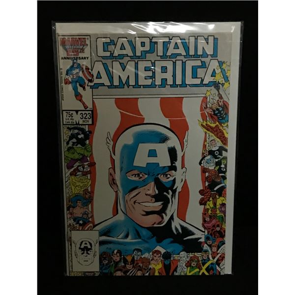 CAPTAIN AMERICA #323 - MARVEL COMICS