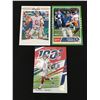 Image 1 : LOT OF 3 DANIEL JONES FOOTBALL ROOKIE TRADING CARDS