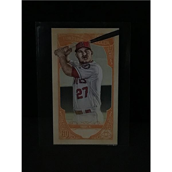 2020 TOPPS GYPSY QUEEN FORTUNE TELLER MIKE TROUT BASEBAL TRADING CARD