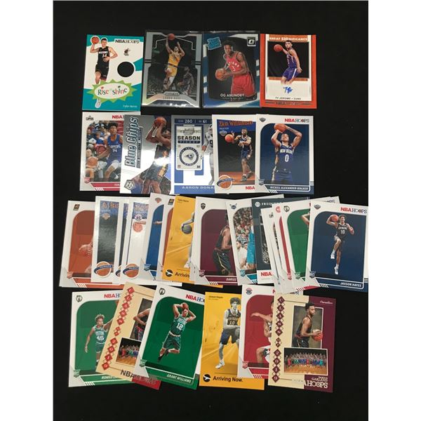 LOT OF BASKETBALL TRADING CARDS INCLUDING SIGNED AND ROOKIES