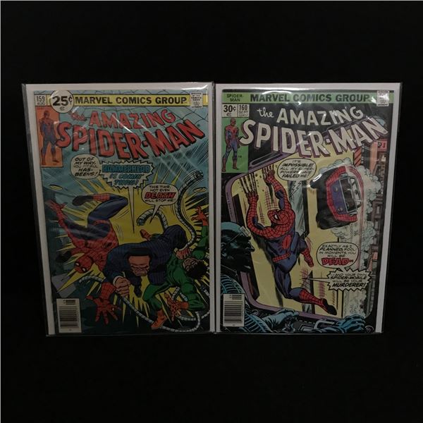 LOT OF 2 THE AMAZING SPIDERMAN COMICS 159,160