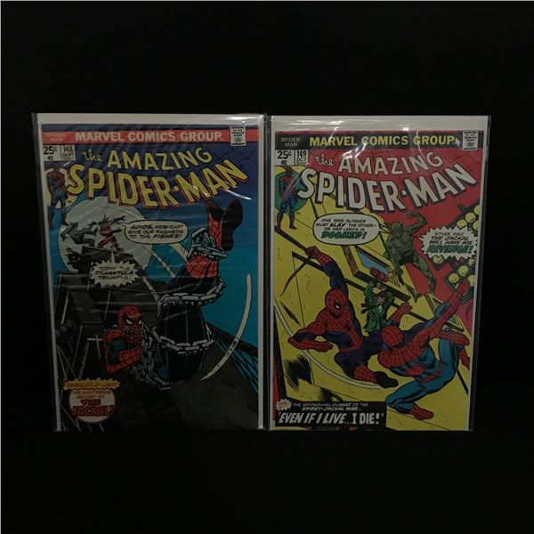 LOT OF 2 THE AMAZING SPIDERMAN COMICS 148,149