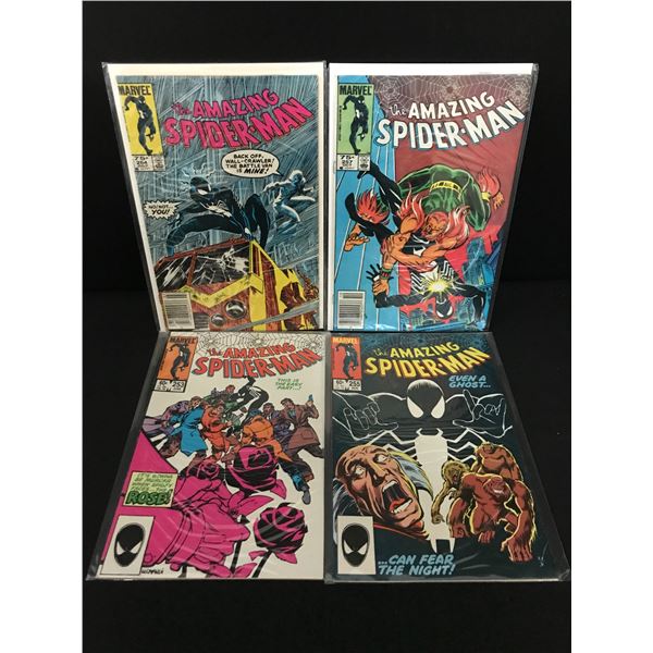 LOT OF 4 THE AMAZING SPIDERMAN COMICS - MARVEL COMICS