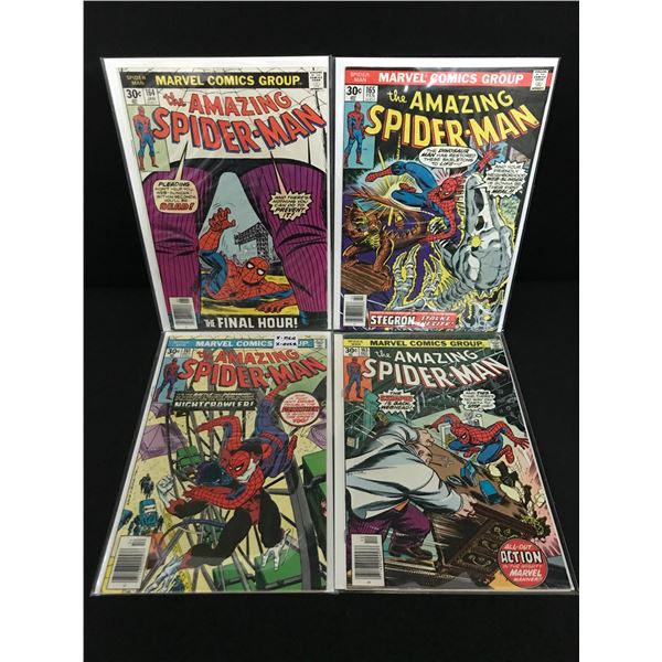 LOT OF 4 THE AMAZING SPIDERMAN COMICS - MARVEL COMICS