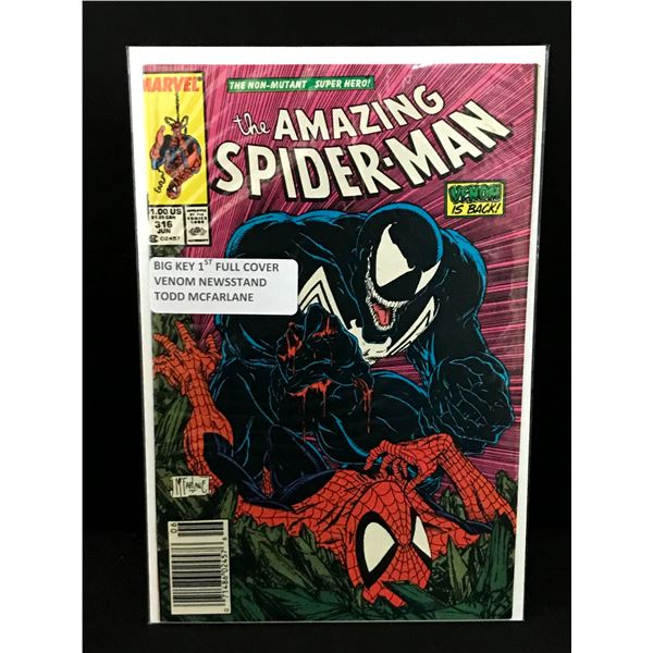 THE AMAZING SPIDERMAN #316 NEWSSTAND EDITION - MARVEL COMICS