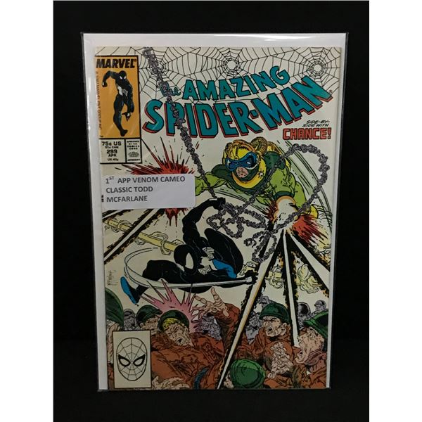THE AMAZING SPIDERMAN #299 1ST CAMEO APP OF VENOM - MARVEL COMICS