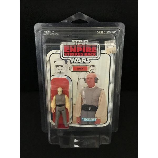 VINTAGE MOC KENNER 41 BACK STAR WARS EMPIRE STRIKES BACK LOBOT ACTION FIGURE