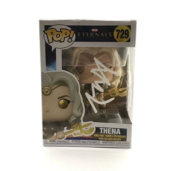 ANGELINA JOLIE SIGNED THENA ETERNALS FUNKO POP - BECKETT COA