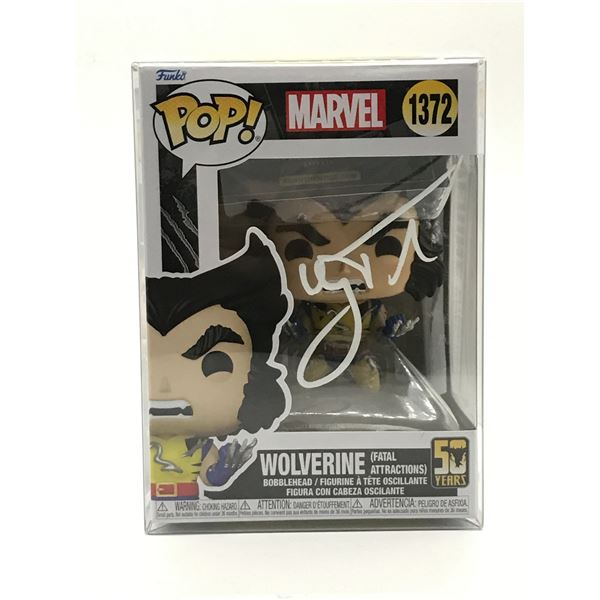 HUGH JACKMAN SIGNED WOLVERINE FUNKO POP - KB COA