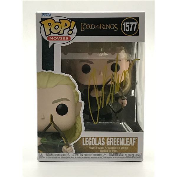 ORLANDO BLOOM SIGNED LEGOLAS LORD OF THE RINGS FUNKO POP - WWOC COA