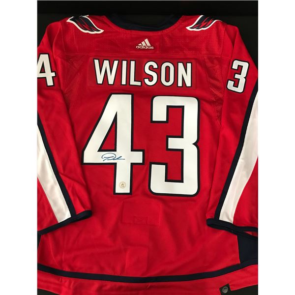 TOM WILSON SIGNED WASHINGTON CAPITALS HOCKEY JERSEY - AJ SPORTS COA