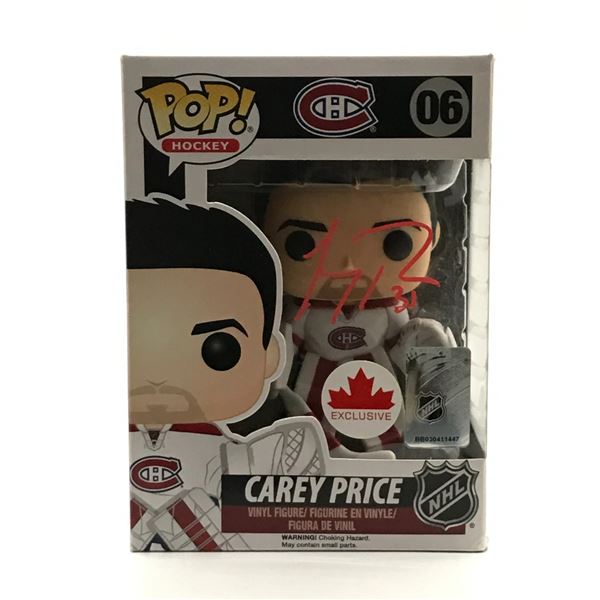 CAREY PRICE SIGNED FUNKO POP - ACE COA