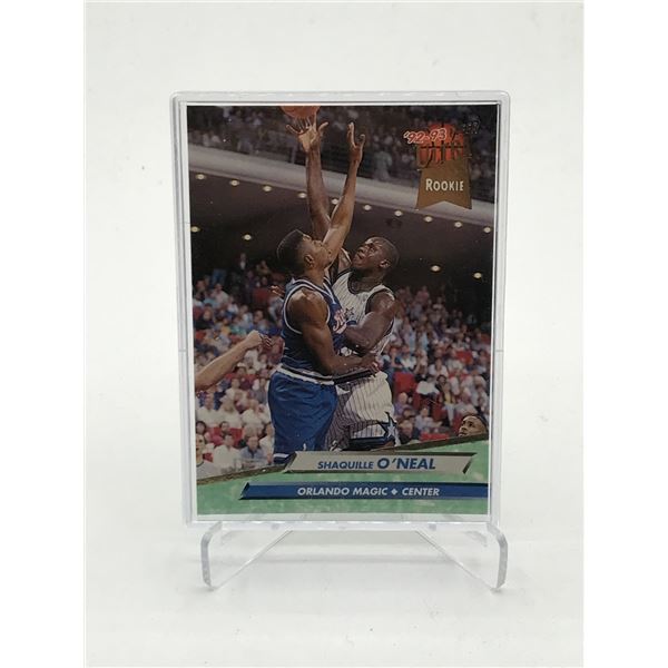 1992-93 FLEER ULTRA ROOKIE SHAQUILLE O'NEAL ROOKIE TRADING CARD