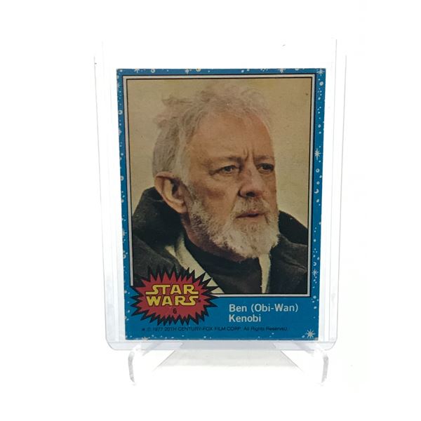 1977 TOPPS BEN (OBI-WAN) KENOBI STAR WARS TRADING CARD